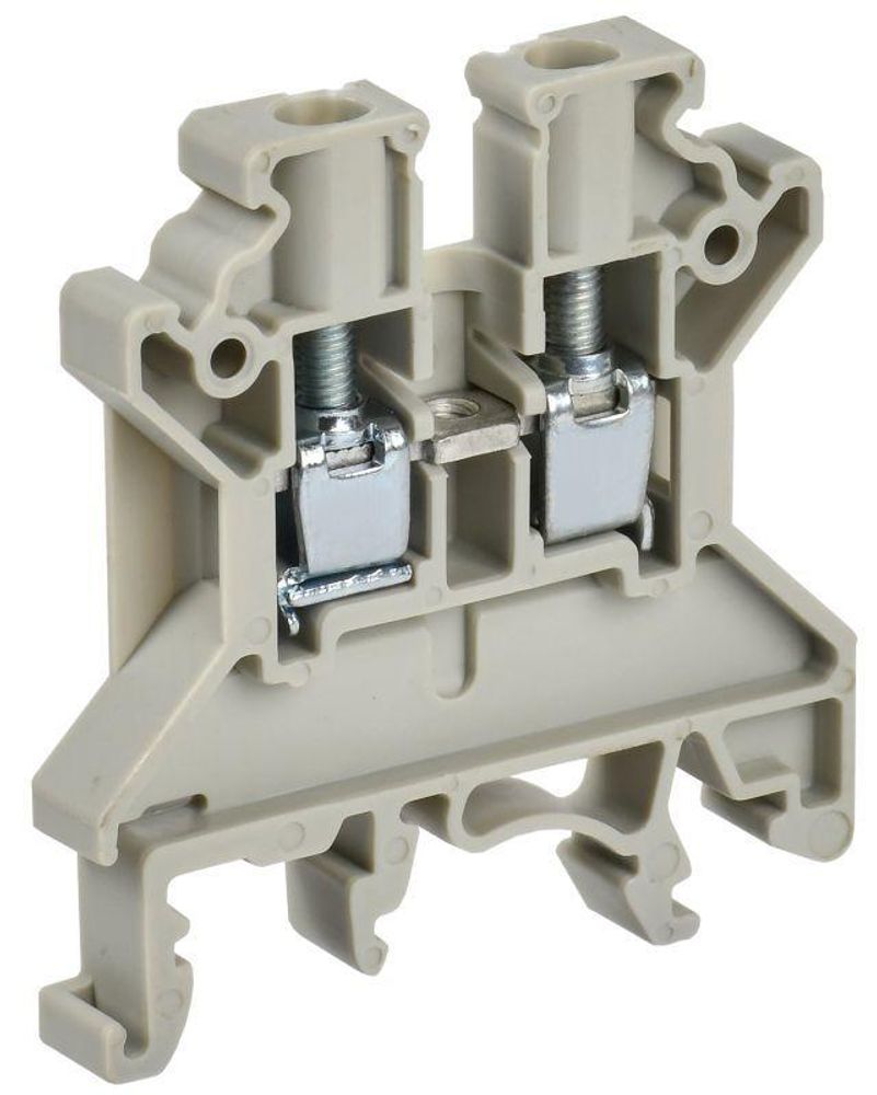 Колодка клеммная CTS ARMAFIX 4кв.мм сер. IEK YCT10-00-K03-004