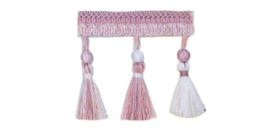 10007/32 Бахрома с кисточками и бубенчиками