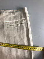 Бриджи Zara льняные для лета, маркировка S,  44 размер, новые