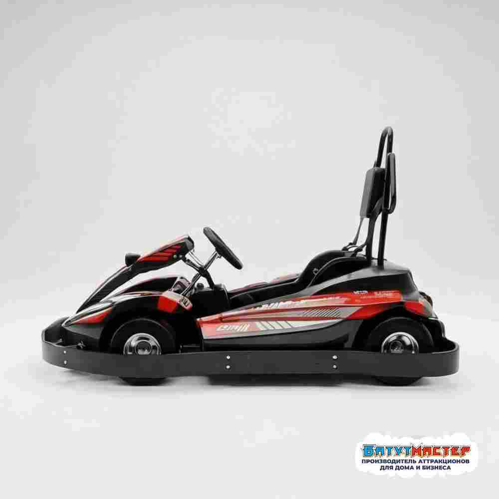 Бамперная электромашинка «Гоночный Импульс» для автодрома, эффектная подсветка