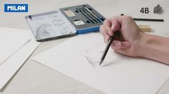 Karandaş \ карандаш  METAL BOX 3 WOODLESS WATER.GRAPHITE