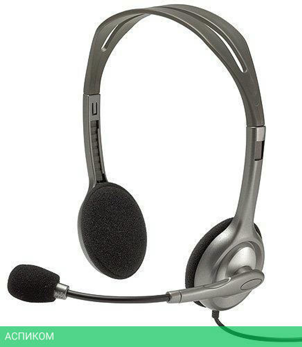 Гарнитура Logitech Stereo Headset H110 (981-000472)