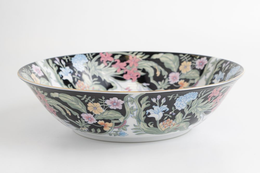 Глубокая тарелка с пионами в восточном стиле из серии «Garden Pleasures»