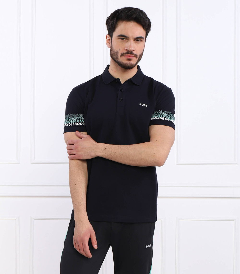 Поло Paddy 2 BOSS GREEN - темно-синий(50488293)