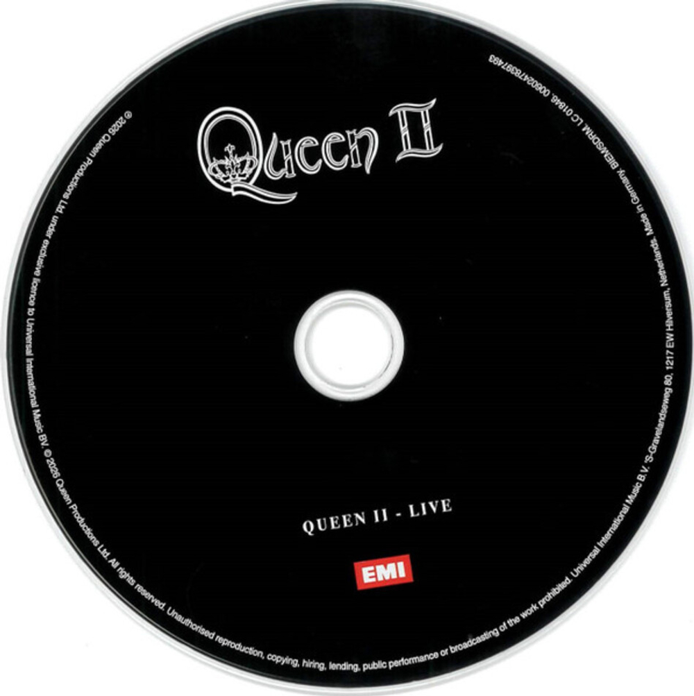 Queen / Queen II (Limited Edition)(Coloured Vinyl)(2LP+5CD)