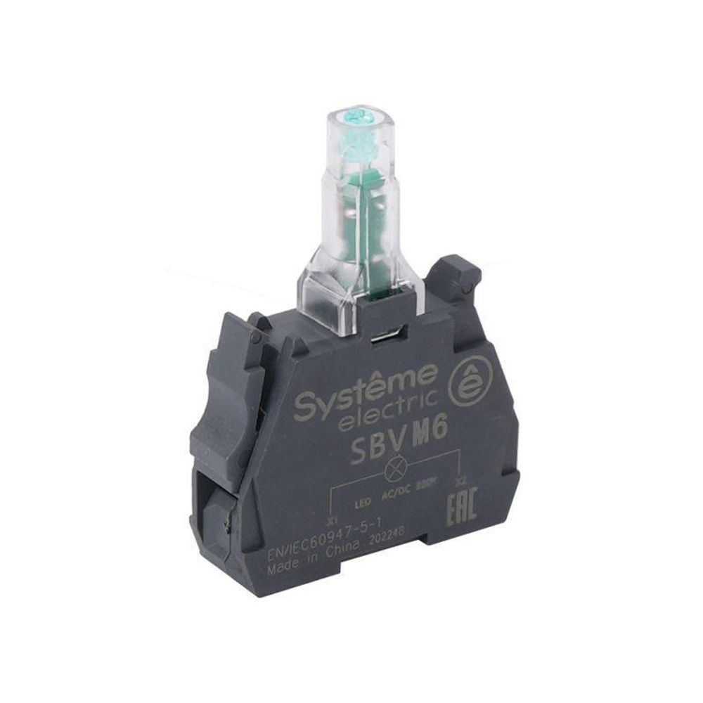 Блок световой светодиодный 24В DC син. SE SBVB6 Блок световой светодиодный 24В DC син. SE SBVB6