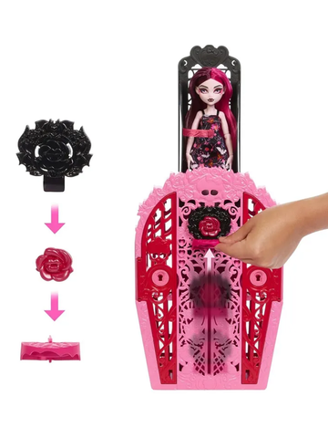 Кукла Монстер Хай Дракулаура Секреты Черепа Поколение 3 HYT72 | Monster High Draculaura Skulltimate Secrets G3  6+