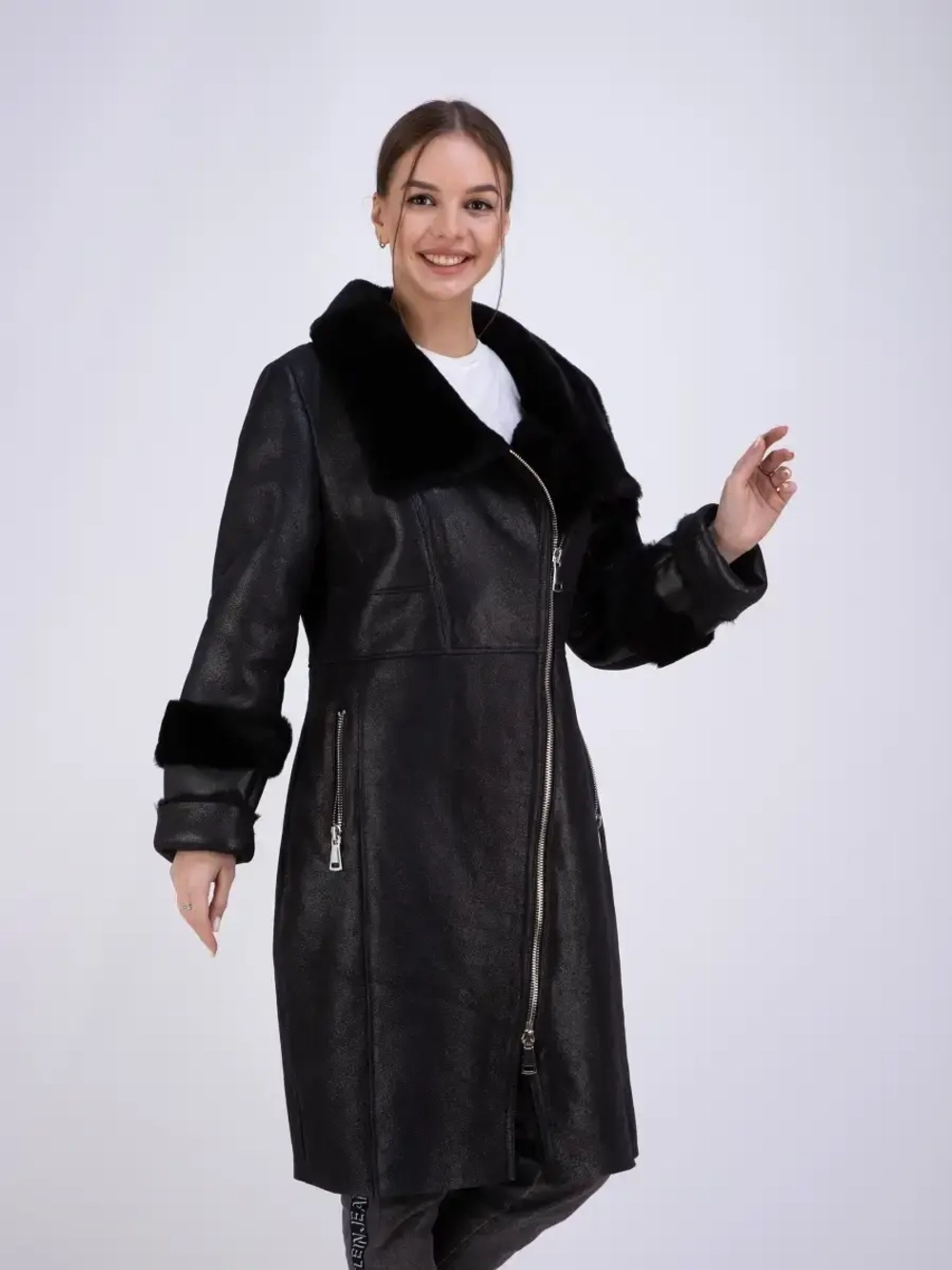 дубленка женская натуральная Турция