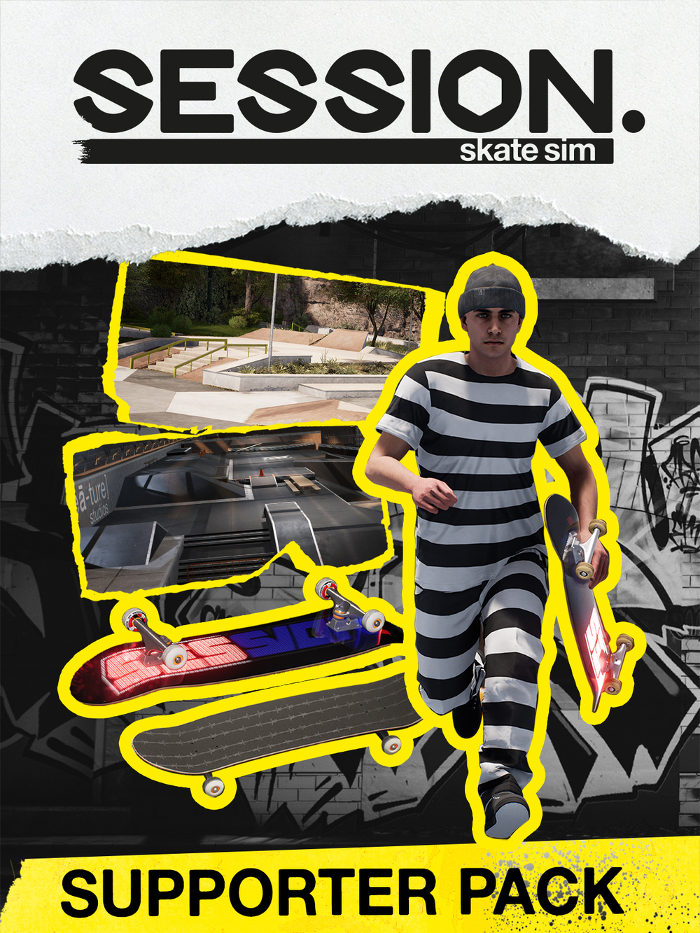 Session: Skate Sim Supporter Pack (для ПК, цифровой код доступа)