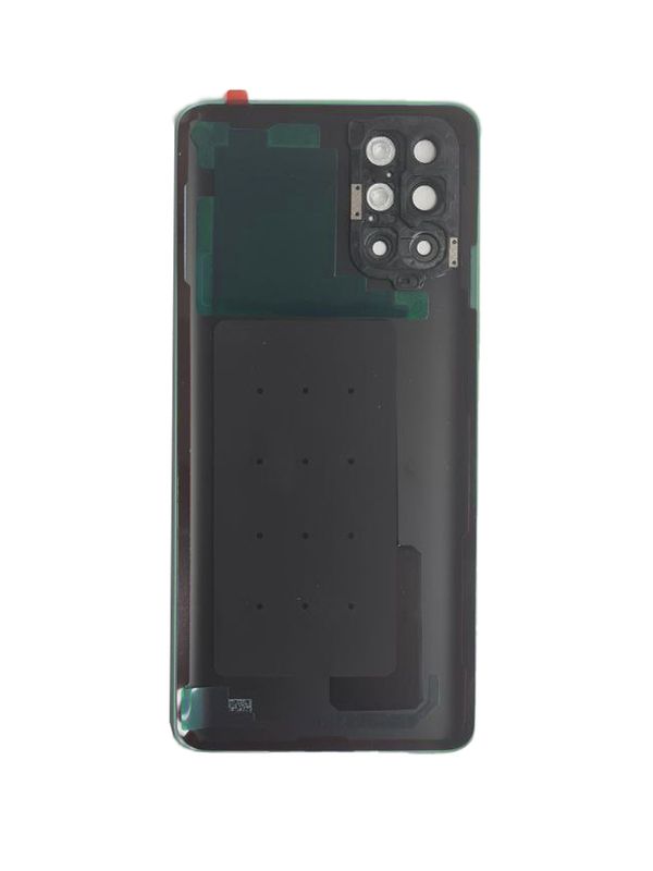 Задняя крышка для OnePlus 9R зеленая (Quingyu green) со стеклом камеры