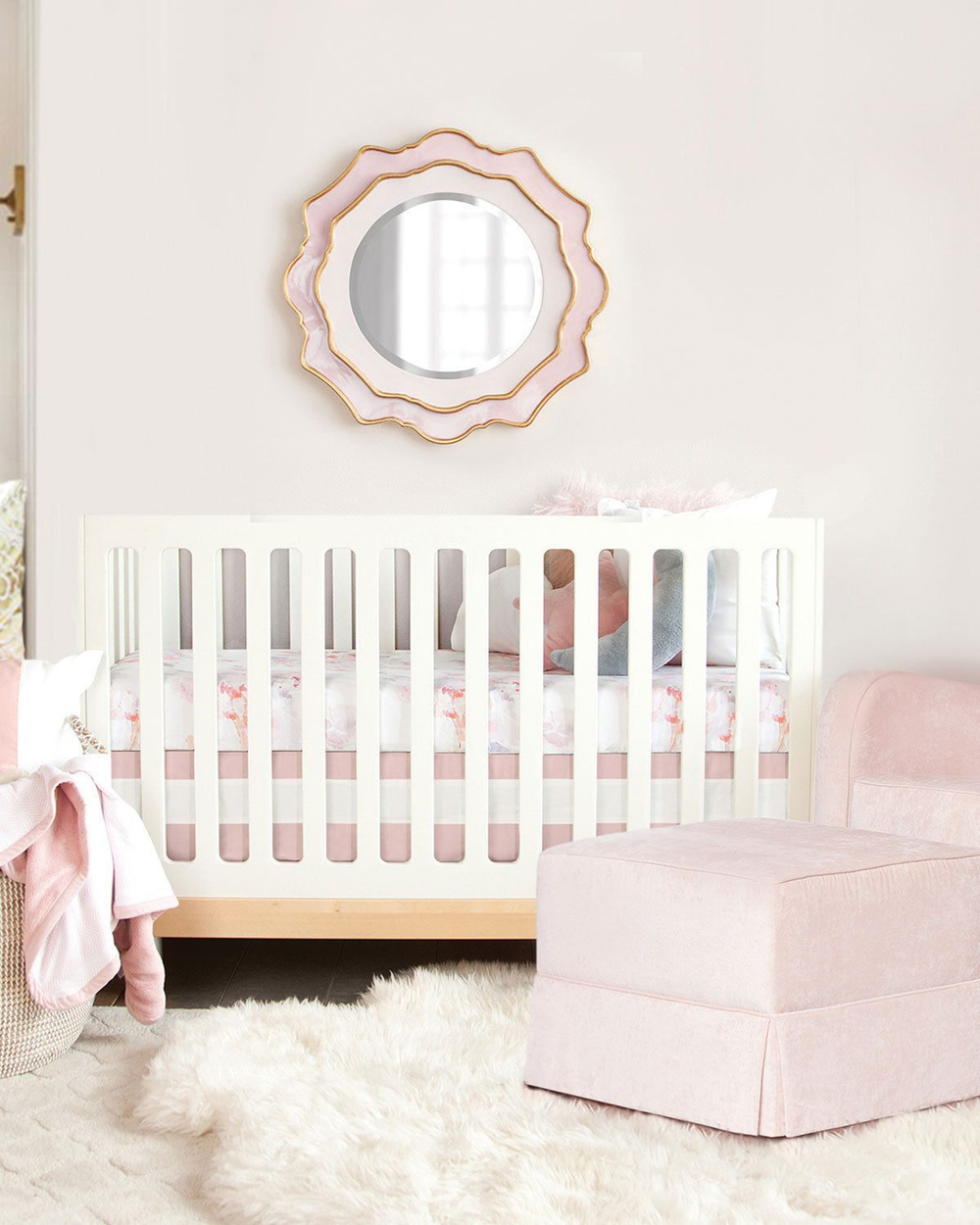 Зеркало в раме  "Дороти" Pink