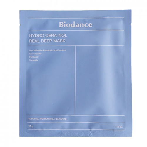 Biodance Hydro cera-nol real deep mask 1шт