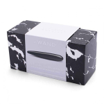 Массажер 17,7см из черного обсидиана Le Wand Crystal Slim Wand LW-033-BO