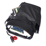 TANGCOOL Nylon Fabric Backpack Large Men"s Black