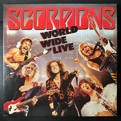 Scorpions - World Wide Live 2LP (Германия 1985г.)