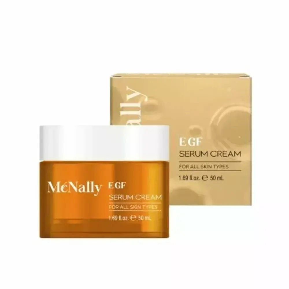 McNally Крем-сыворотка против морщин с фактором роста - E.G.F serum cream, 50мл