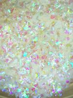 Хлопья - слюда 88716 хамелеон прозрачный - для литья изделий и творчества