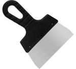 Шпатель фасадный "Мастер", прямой, 150мм 12-5-150 нержавеющая сталь 0,4мм, пластиковая рукоятка,