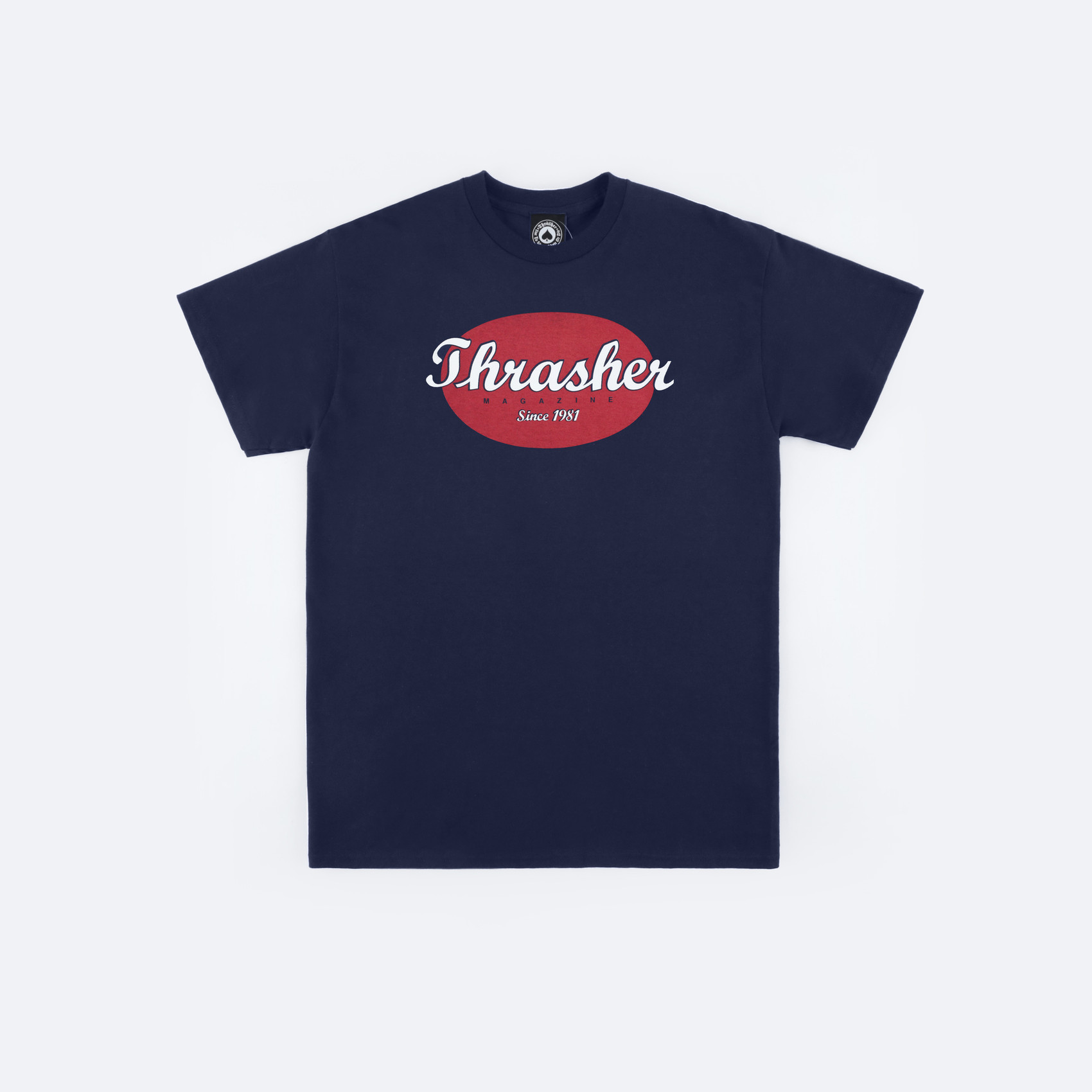 Футболка Thrasher Oval (navy) артикул: - купить в магазине Дайс