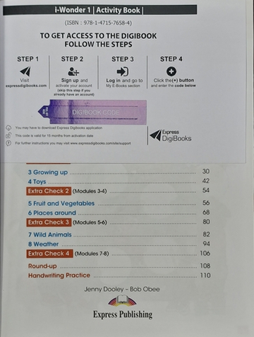 i-WONDER 1 ACTIVITY BOOK (WITH DIGIBOOKS APP.) (INTERNATIONAL)