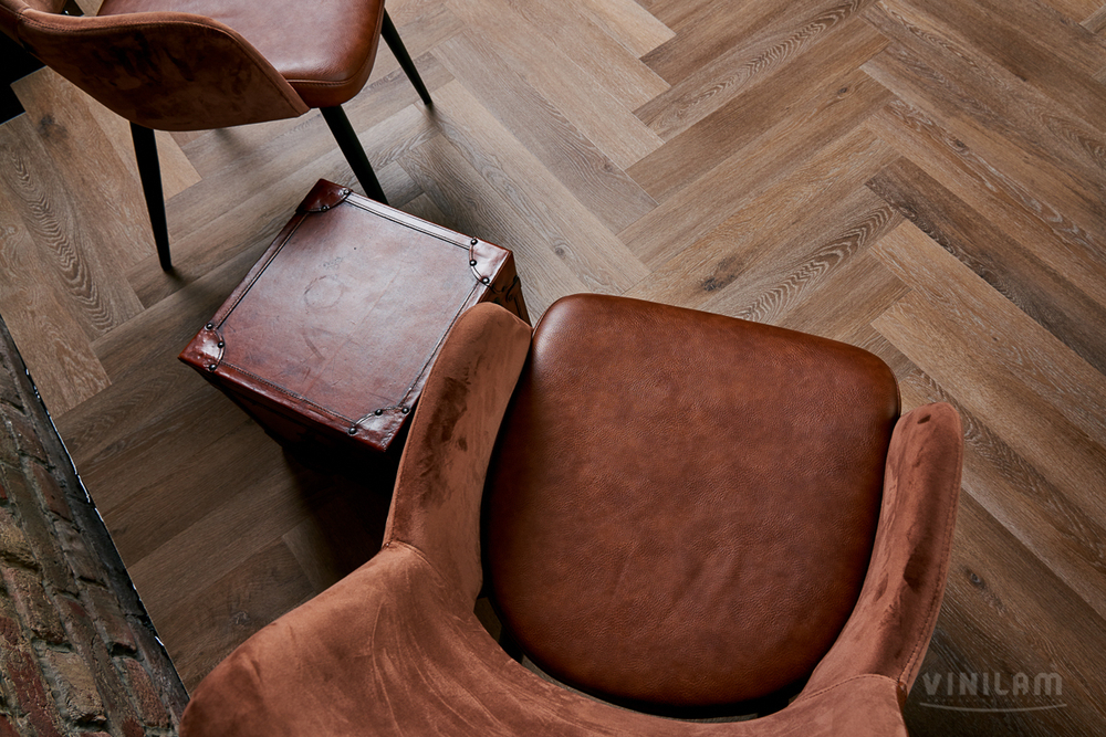 Виниловый ламинат VINILAM PARQUET Herringbone GD11199 Паркет Венецианский Glue