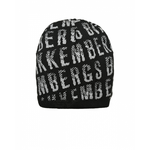 Шапка BIKKEMBERGS Черный/Принт: серые надписи-логотипы Мальчик