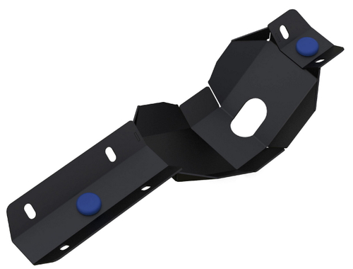 Защита дифференциала заднего моста Rival для Suzuki Jimny III рестайлинг (V - 1.3) 2005-2018, сталь 3 мм, с крепежом, штампованная, 2111.5517.1.3