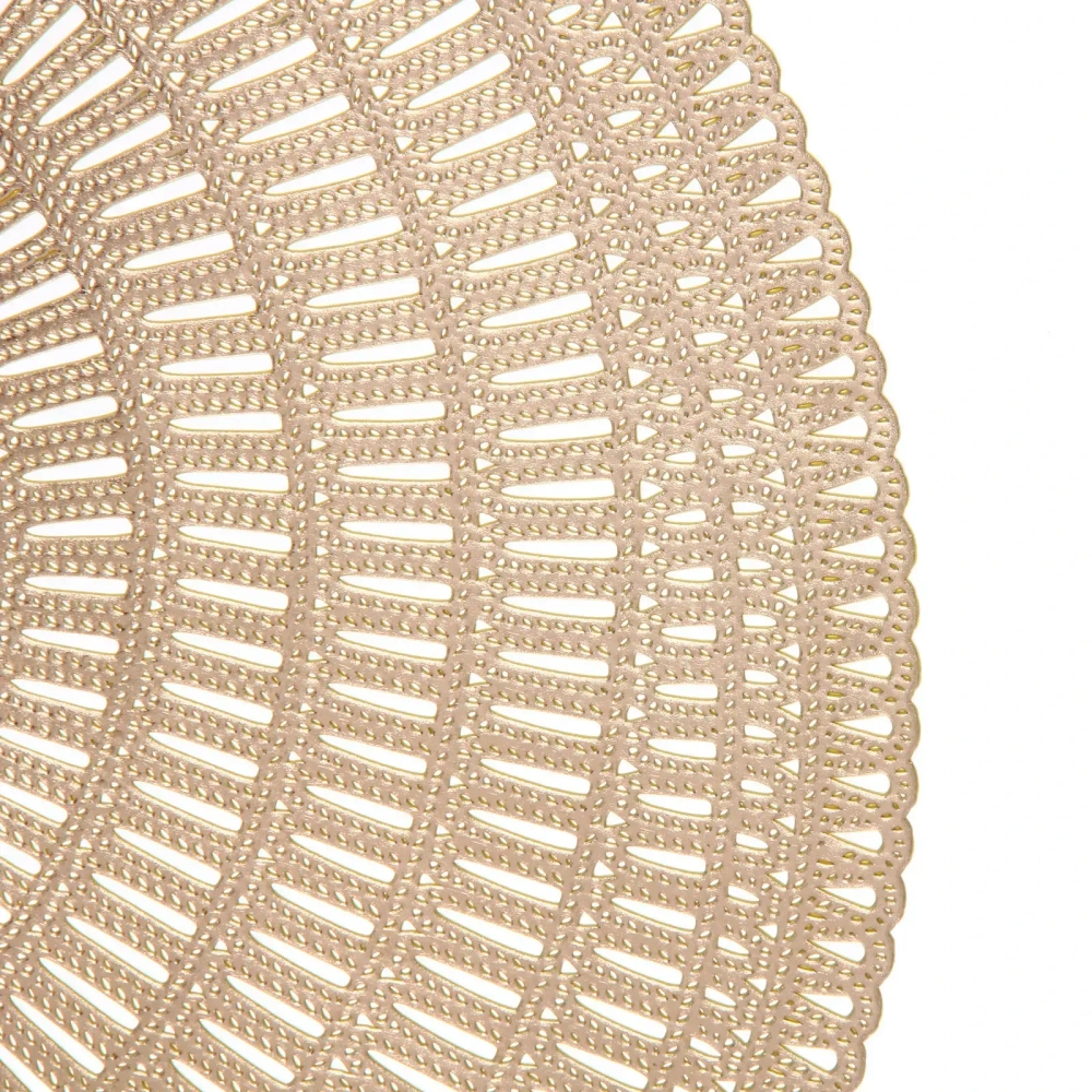 Салфетка на стол 38см «Ариадна», цвет золото