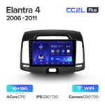 Teyes CC2L Plus 9" для Hyundai Elantra, Avante 2006-2010