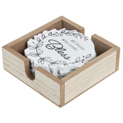 GAEM Набор из 6-ти подставок под кружку на подставке, L12 W12 H4 см