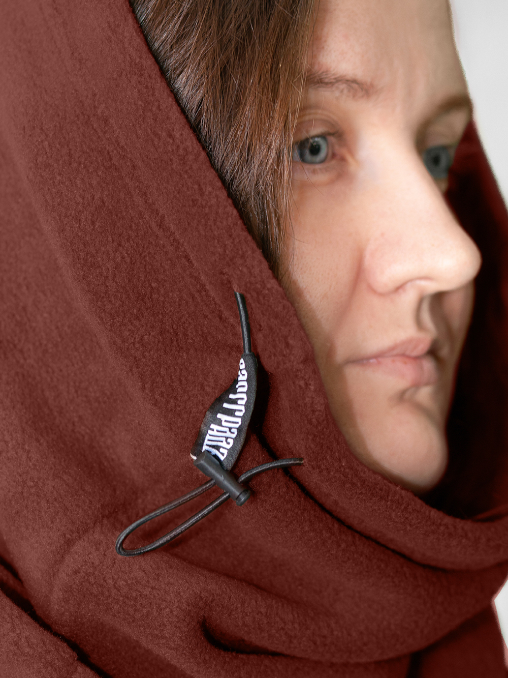 Снуд терракот флис