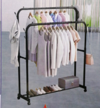 Стойка для одежды двойная 160*110*55 Р-6008