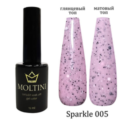 Гель-лак Moltini “Sparkle” 005, 12 ml