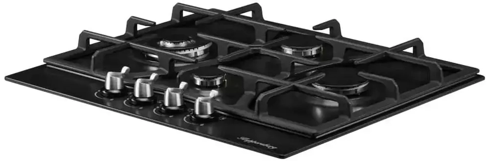 Газовая варочная панель Kuppersberg FS 604 B Silver