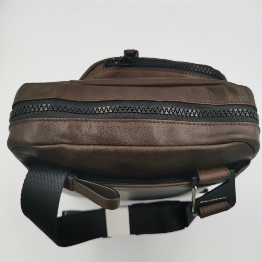 Сумка Piquadro Harper из натуральной кожи коричневая (CA1816AP/TM) 4