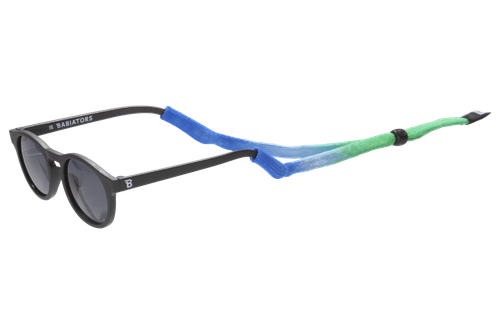 Шнурок для очков Babiators из ткани.Сине-зеленое омбре (Blue-Green Ombre)