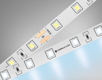 GS3003 2835 60Led/ 6W m/ 24V IP20 6500K/ 5000*8*1.2mm (2 конт.)