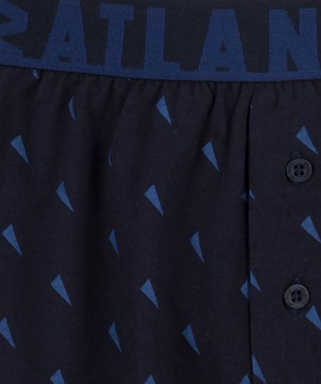 Трусы (2 шт) мужские семейные Atlantic 2MBX-035,темно-синие + темно-голубые