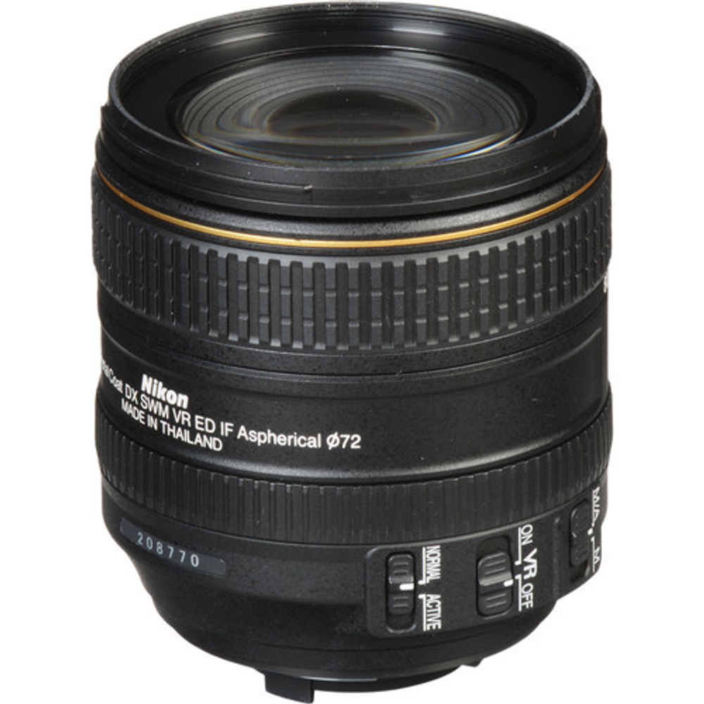 Объектив Nikkor AF-S 16-80mm f/2.8-4E ED VR Black для Nikon