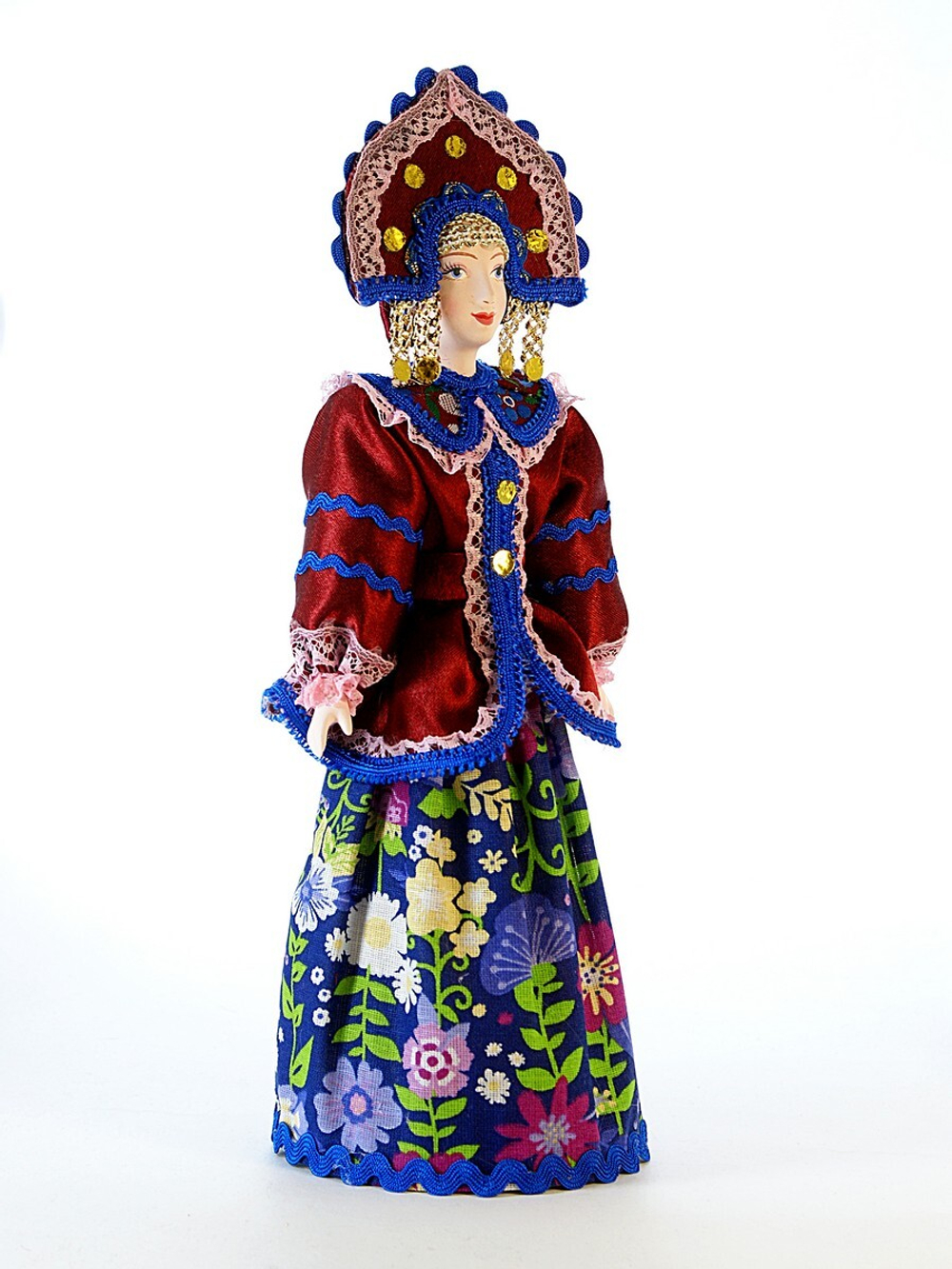 Кукла коллекционная в Русском праздничном костюме