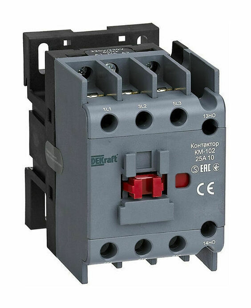 22095 Контактор КМ102-025A-110B-10 AC3  AC4 DEKraft