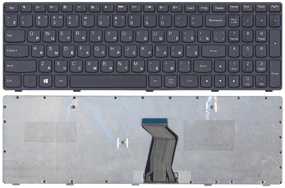 Клавиатура для ноутбука Lenovo IdeaPad G500, G505, G505A, G700, G700A, G710.G570