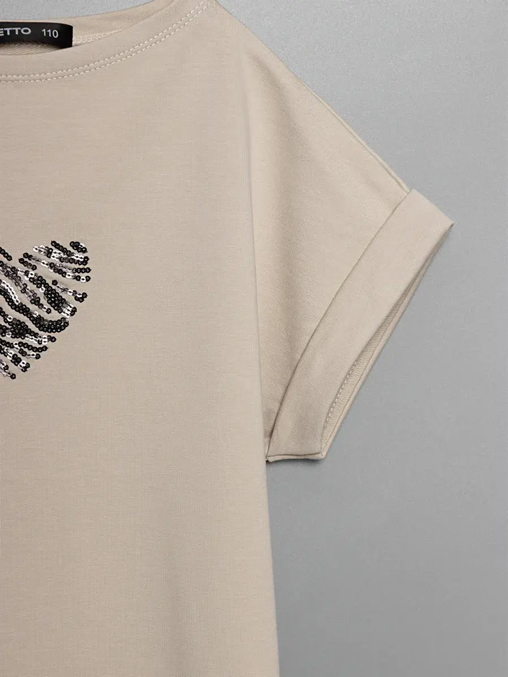 Платье туника оверсайз для девочки