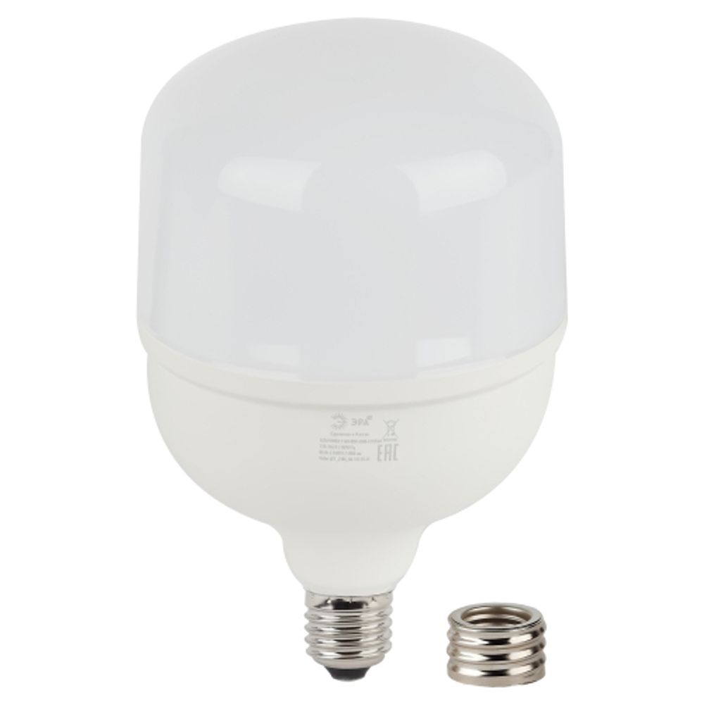 Лампа светодиодная ЭРА STD LED POWER T140-85W-6500-E27/E40 Е27 / Е40 85Вт колокол холодный дневной свет | Лампы cветодиодные POWER