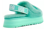 UGG DISCO Slide Stylish Sandal Women"s Green
