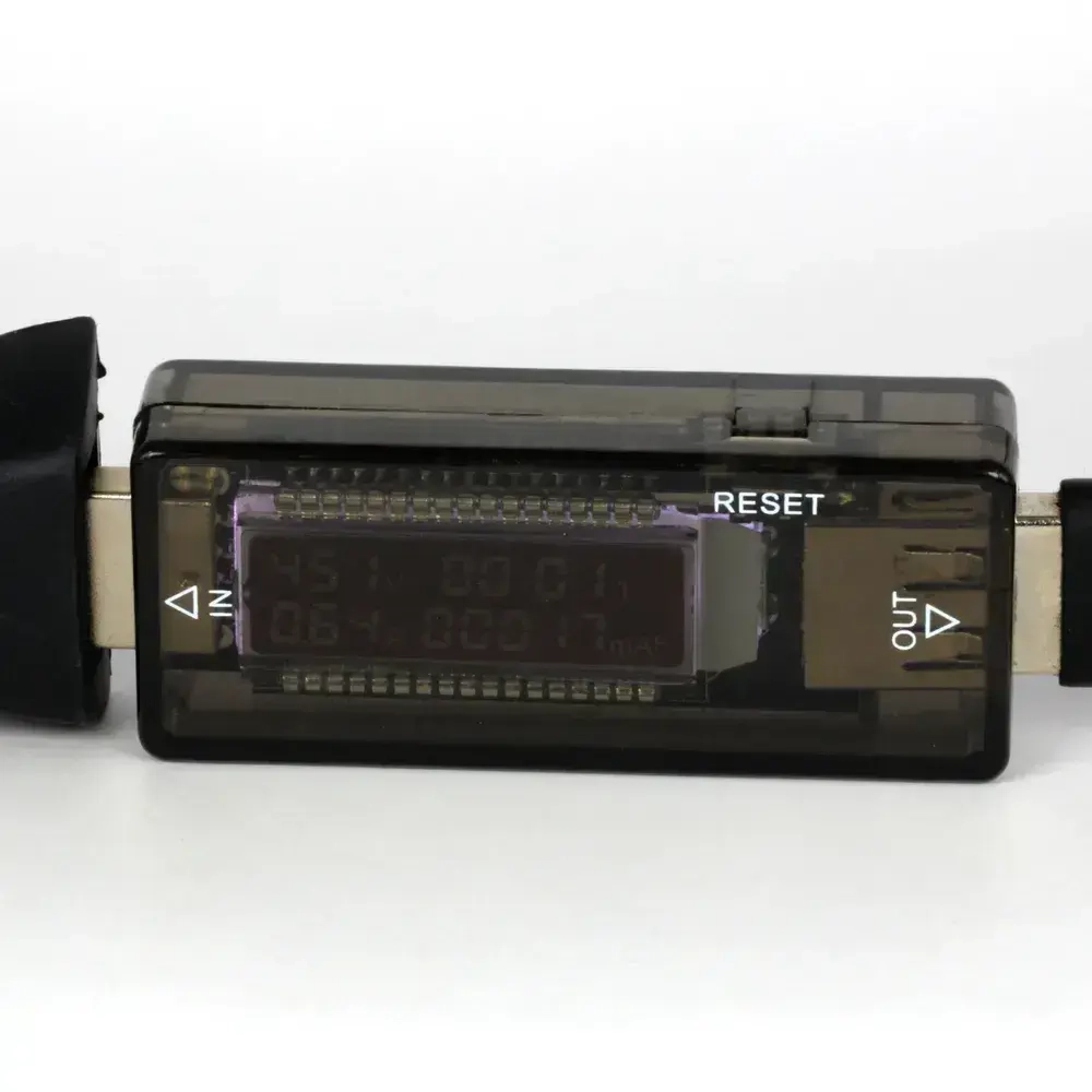 USB тестер / измеритель напряжения, силы тока и ёмкости аккумулятора