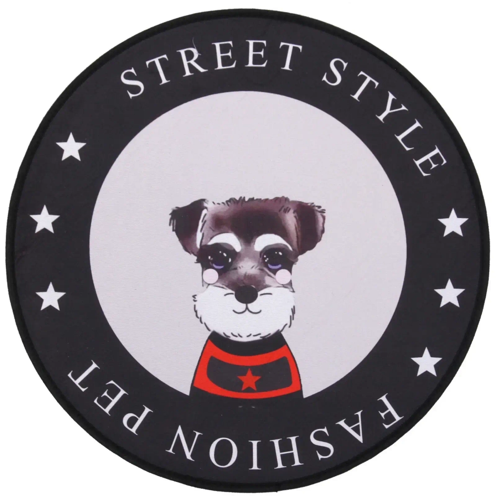 Коврик - лежанка для животных «ЛАПУСИКИ», мистер Тайсон, цвет как на фото d-60см (лейбл)