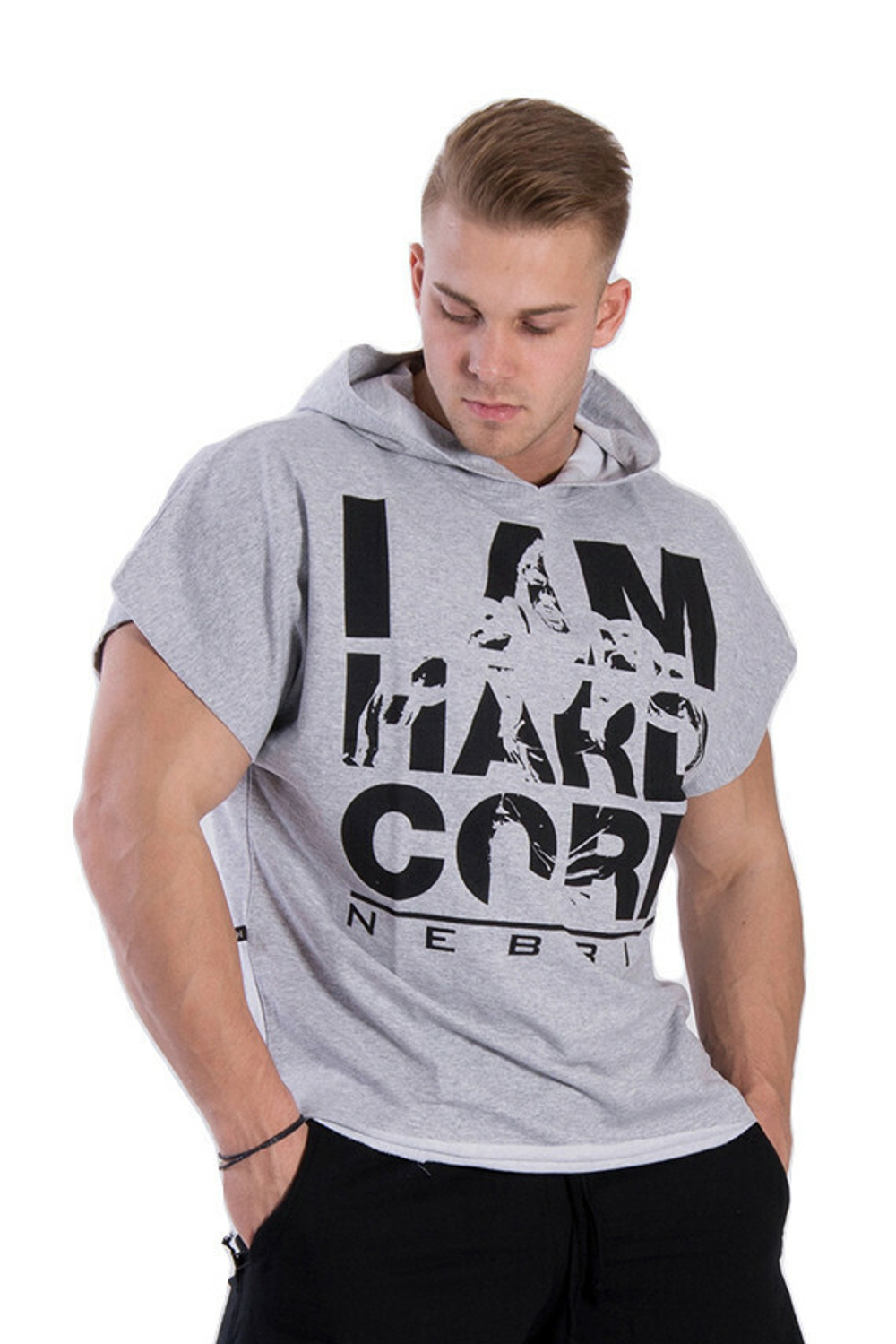 Худи с короткими рукавами HARDCORE REGTOP HOODIE 311