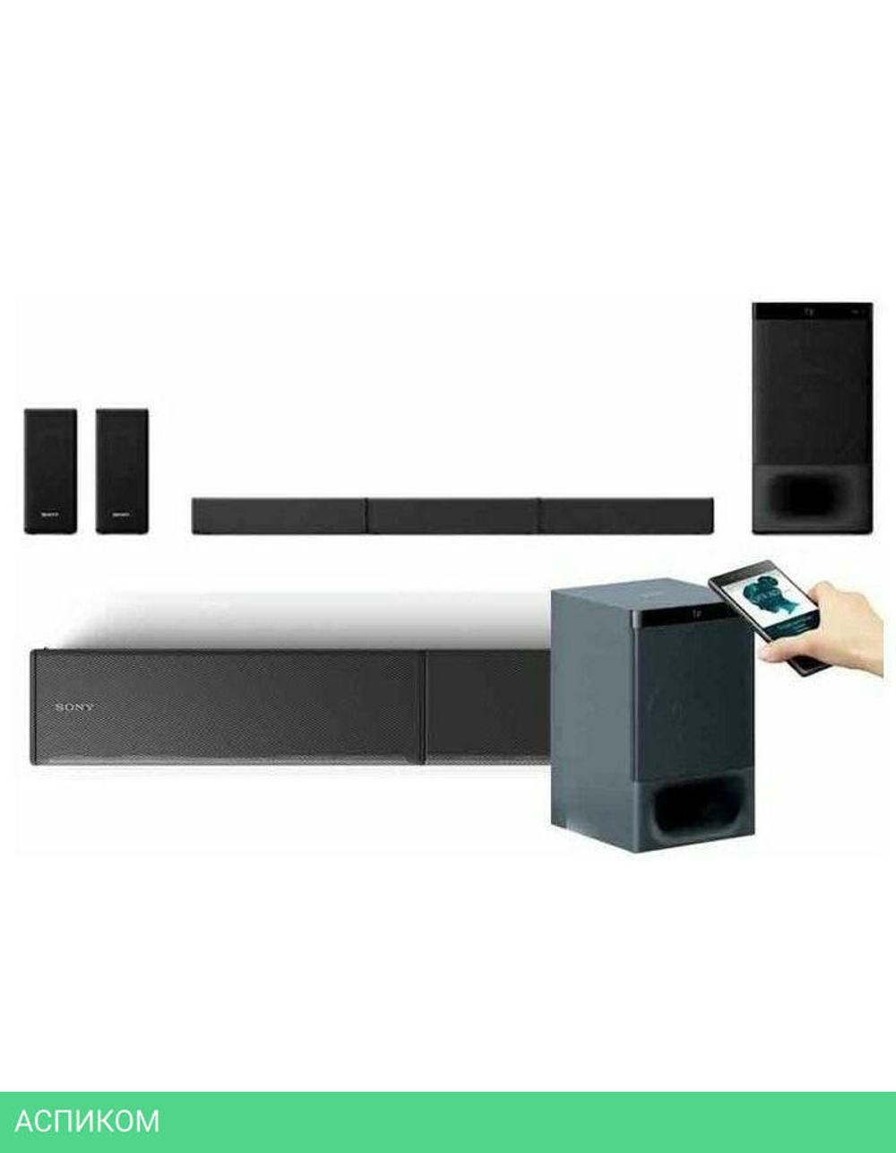 Саундбар Sony HT-S500RF черный