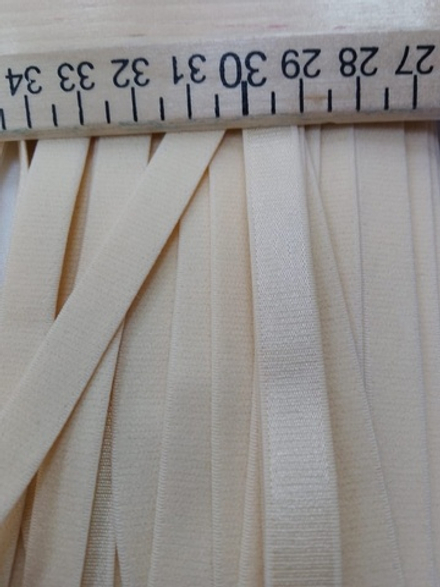 Резинка для бретелей цвет бежевый 10мм